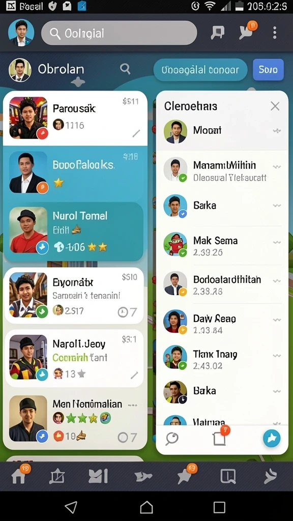 Karakter utama beraksi dalam misi yang menegangkan.