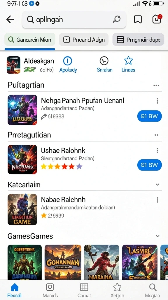Tantangan level yang beragam dan menarik.