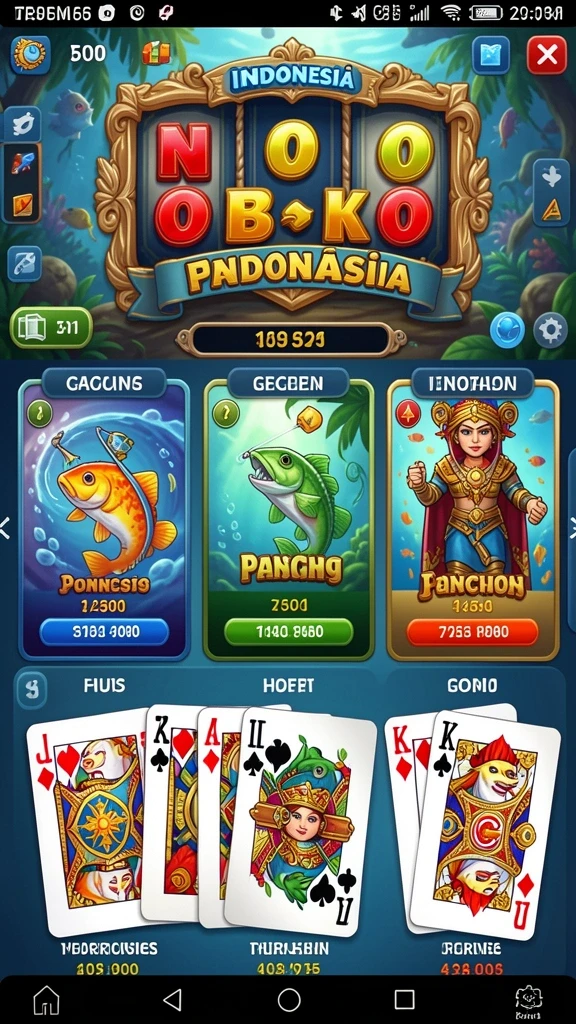 Menu interaksi yang mudah dipahami dan digunakan.