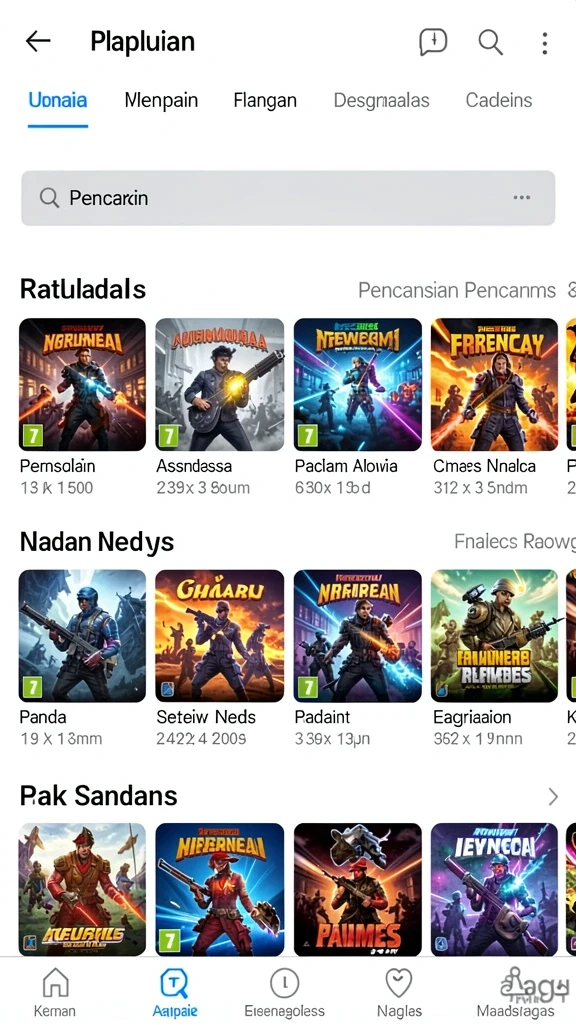 Level yang seru dan penuh tantangan menunggu Anda.