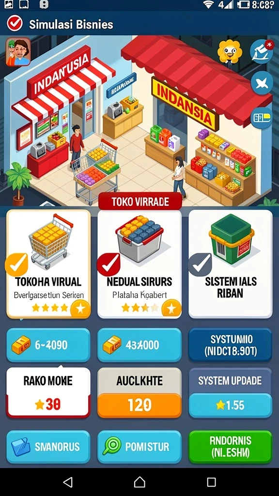 Tampilan gameplay yang menarik dan penuh aksi.