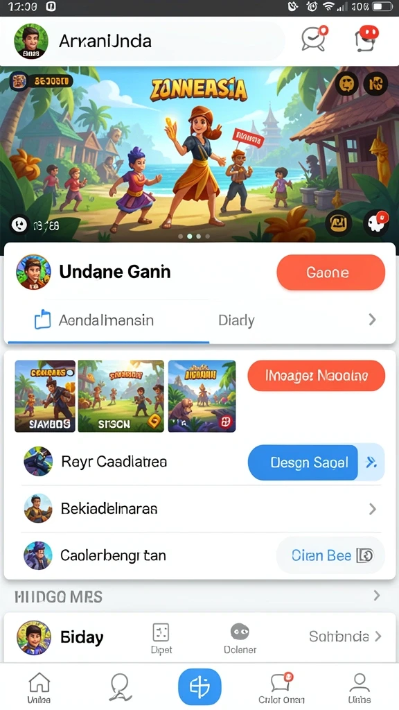 Karakter dengan kemampuan unik siap beraksi!
