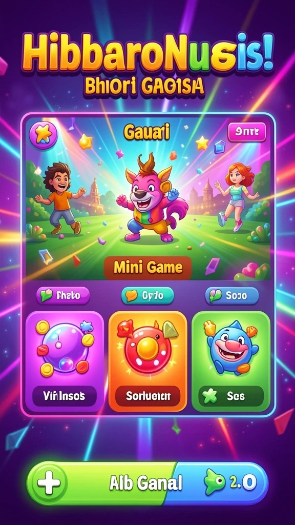 Gambar ini menunjukkan fitur sosial yang memungkinkan tantangan dengan teman.