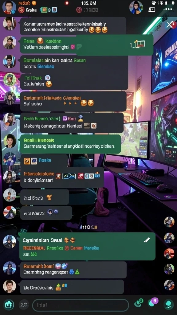 Grafik berkualitas tinggi yang memukau setiap pemain.