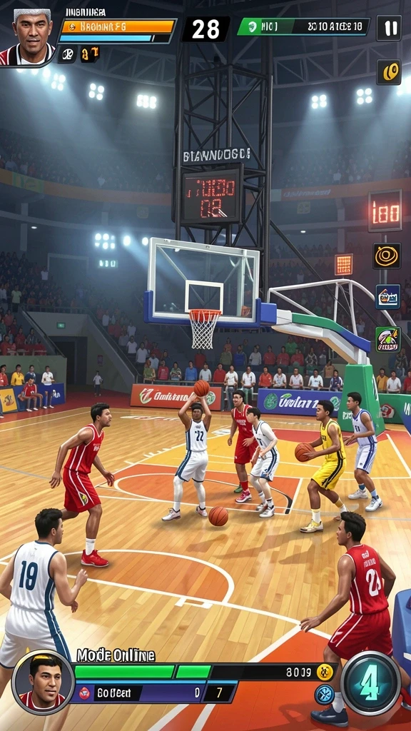 Gameplay yang seru dengan berbagai tantangan menarik.