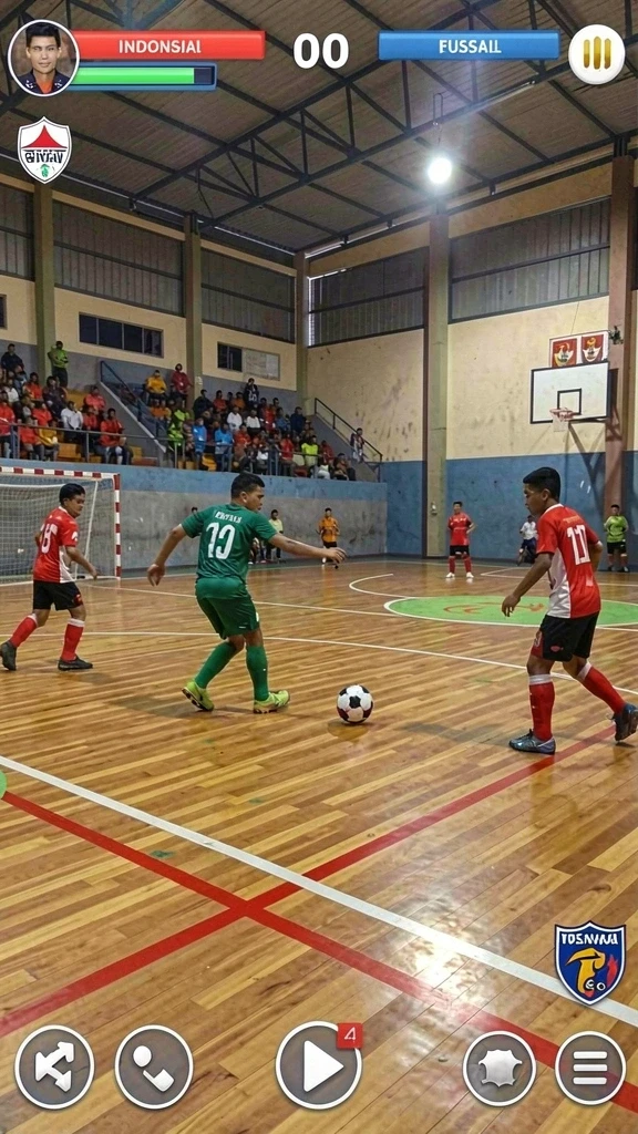 Beragam permainan seru dan menantang.