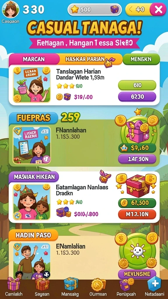 Screenshot menunjukkan gameplay yang seru dan menarik.