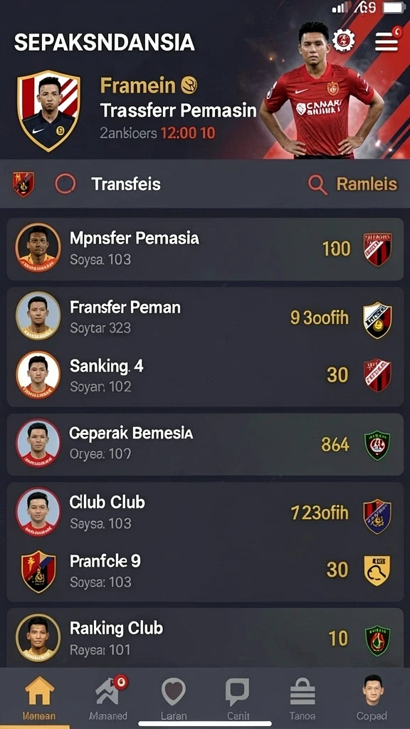 Berbagai pilihan permainan yang mengasyikkan.