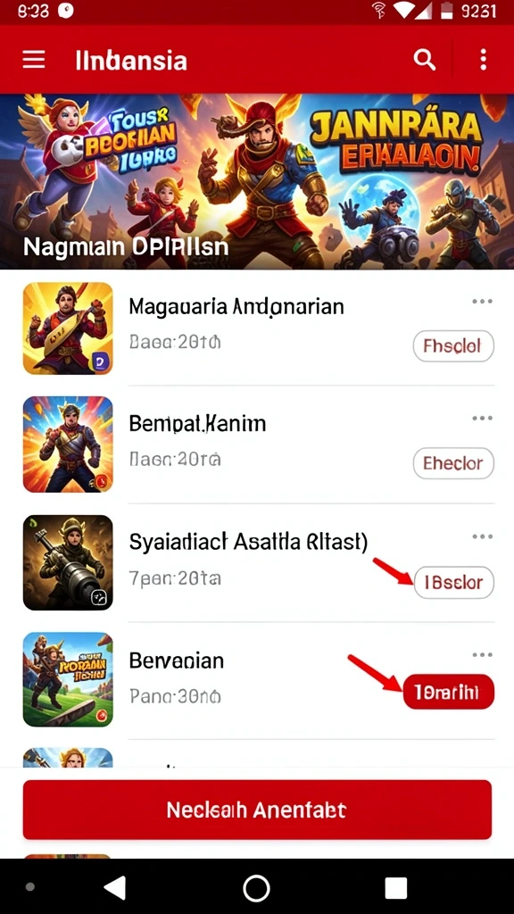 Tampilan antarmuka yang intuitif dan user-friendly.