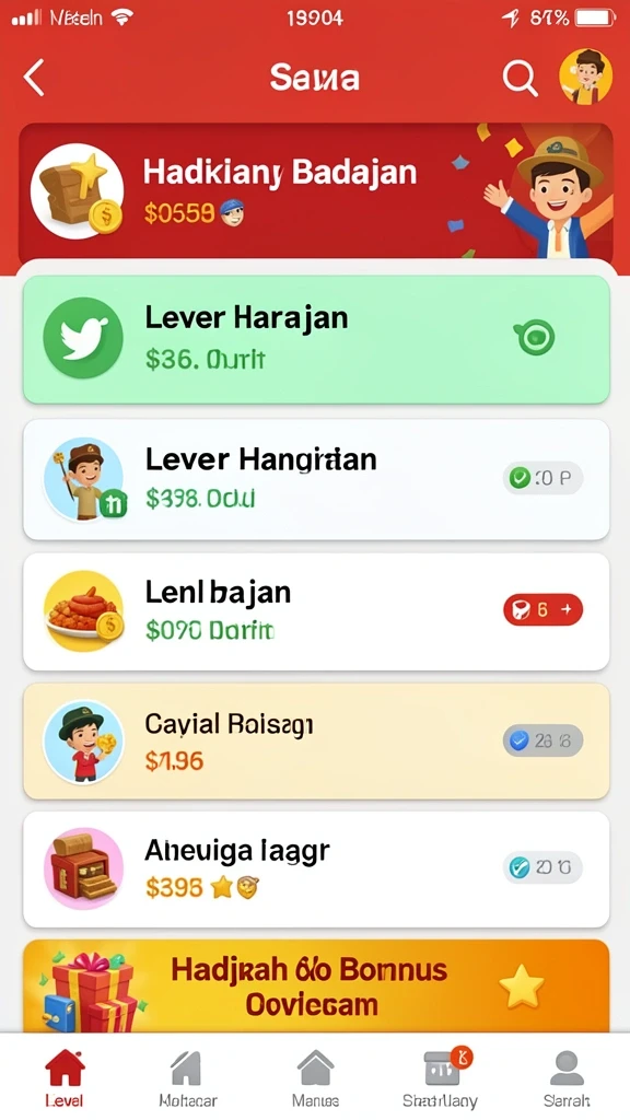 Tampilan antarmuka yang intuitif dan menarik.