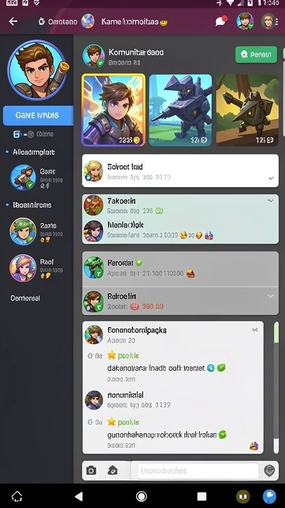 Screenshot menunjukkan tampilan level yang menantang.