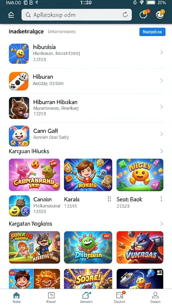 Karakter yang dapat dipilih dengan beragam kemampuan.