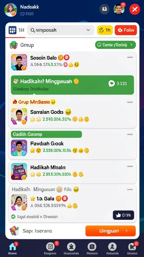 Karakter baru dengan desain yang kreatif dan unik.