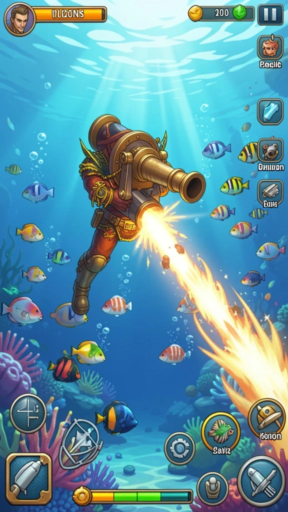 Tangkapan layar gameplay yang menegangkan.