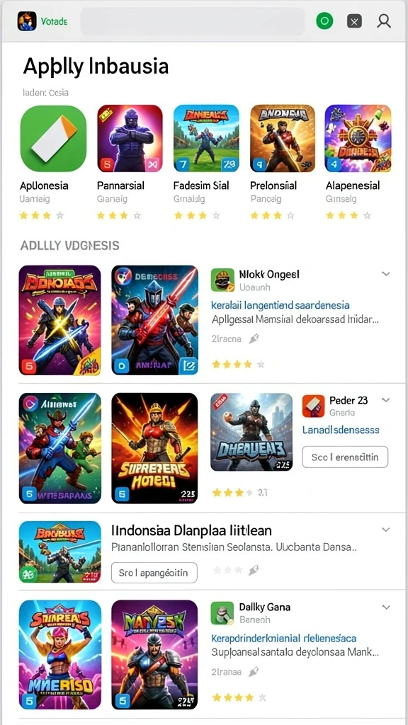 Mode permainan yang beragam dan menarik.