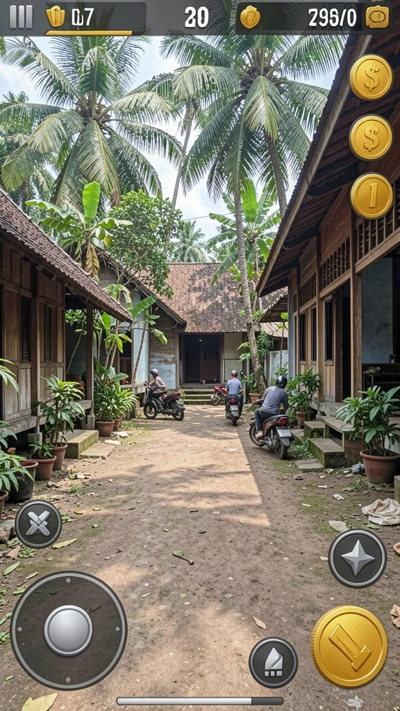 Karakter-karakter unik dengan kemampuan masing-masing.