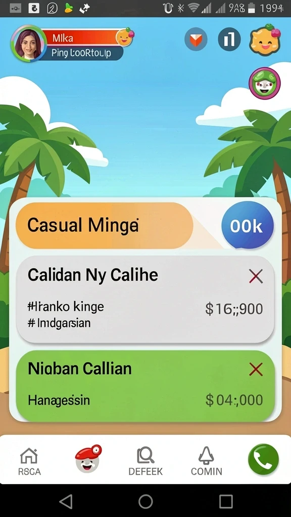 Tampilan utama FB333 yang menarik dan mudah dinavigasi.