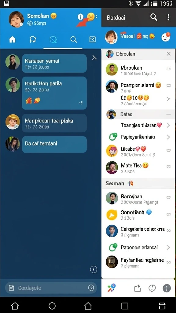 Misi dan event menarik untuk diikuti.