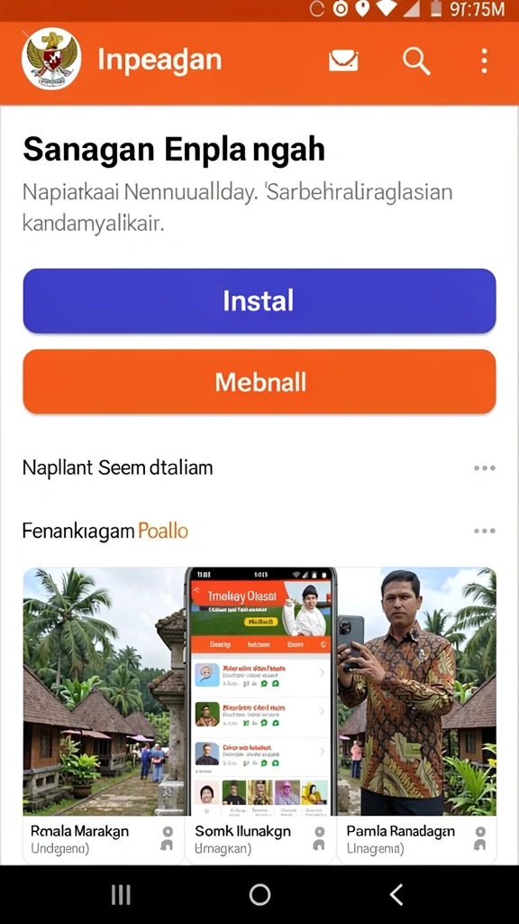 Tampilan antarmuka yang user-friendly dan menarik.