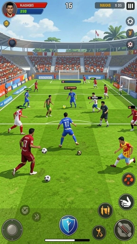 Beragam mode permainan yang seru dan menantang.