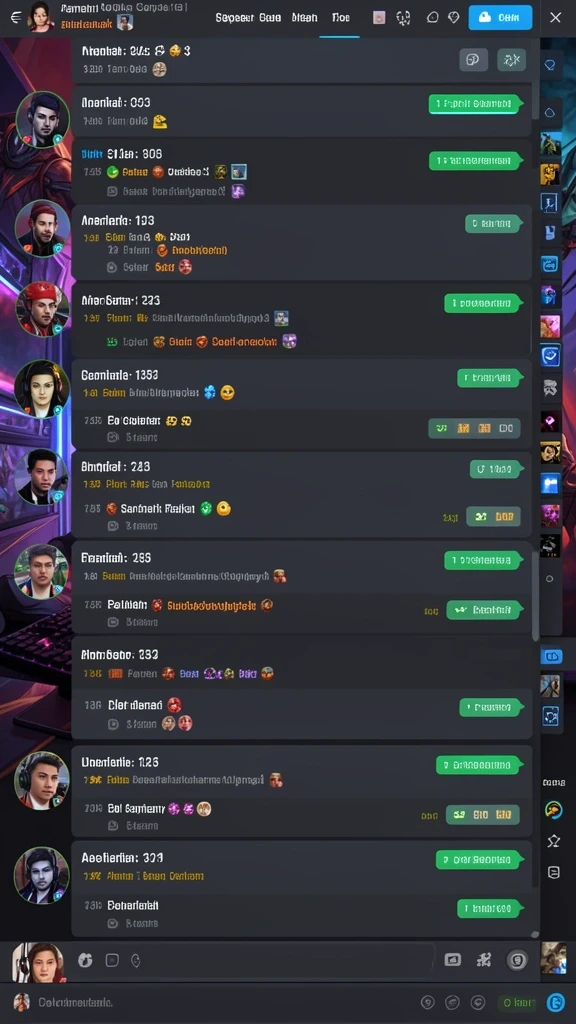 Screenshot menunjukkan antarmuka aktif saat permainan.