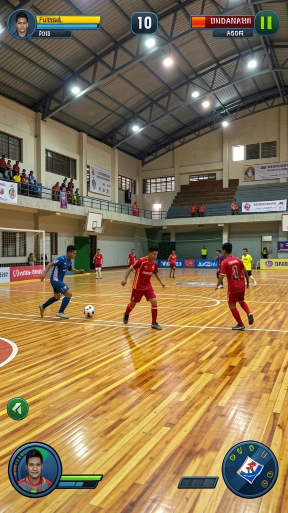 Grafik menawan yang memukau mata.