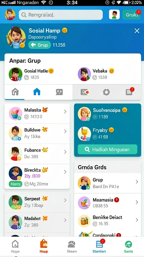 Fitur promosi dan bonus menarik yang tersedia untuk pengguna.