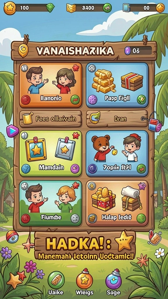 Fitur multiplayer untuk bermain dengan teman-teman.