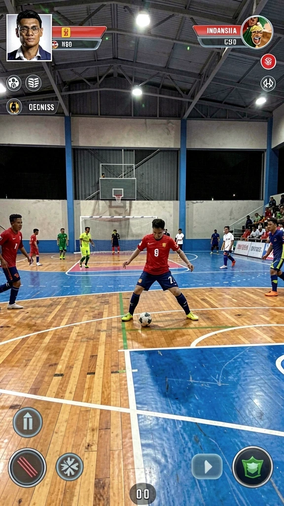 Tampilan karakter yang menarik dan unik.