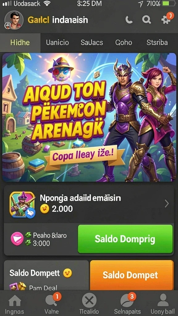 Grafis yang memukau dan modern.