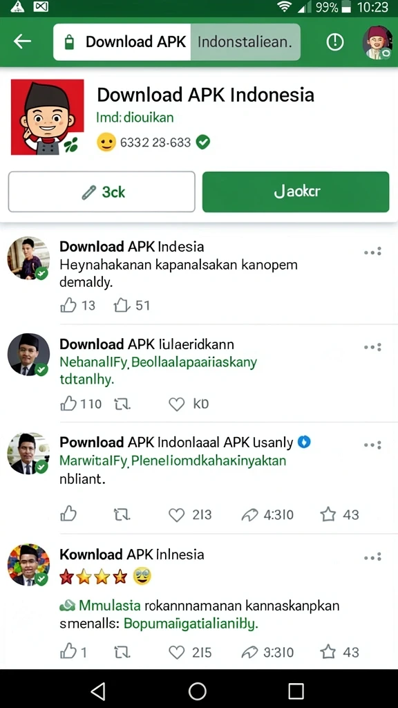 Tampilan menu utama JPS88 yang menarik dan intuitif.