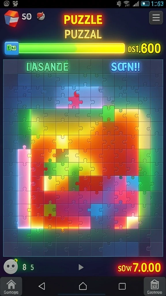 Screenshot menunjukkan misi yang sedang dimainkan dengan grafik yang vibrant.
