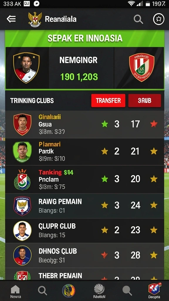 Tampilan karakter utama yang keren dan penuh warna.
