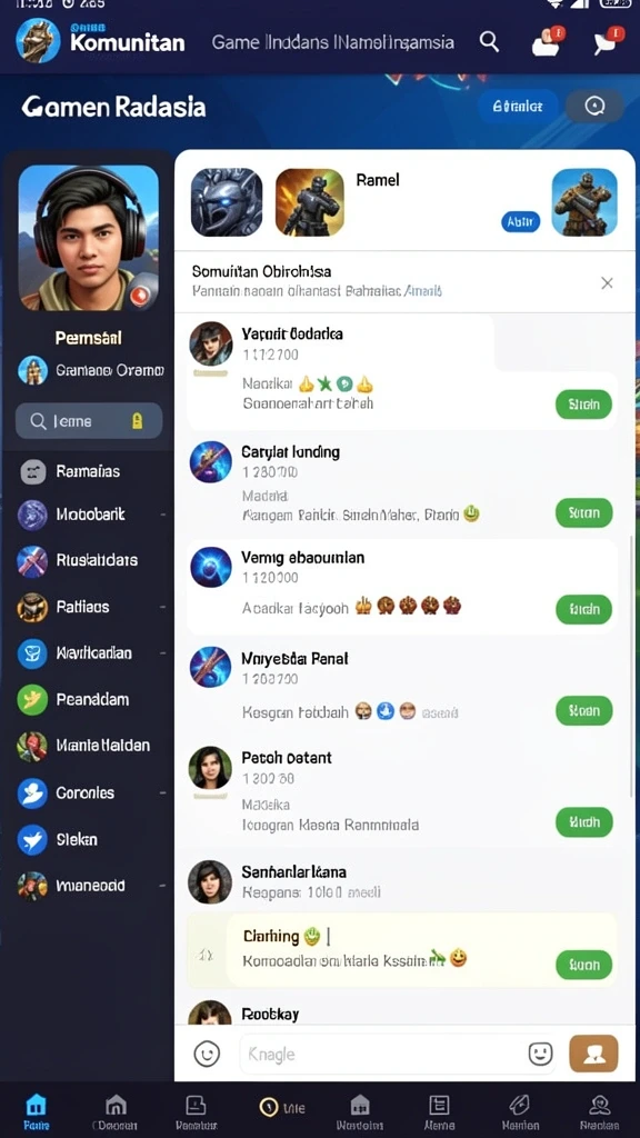 Misi yang beragam dan penuh tantangan untuk semua pemain.
