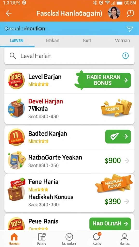 Tampilan menarik dari halaman utama PASAR123.