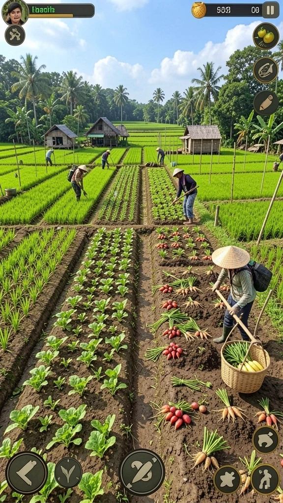 Karakter unik yang bisa dipilih dalam game.