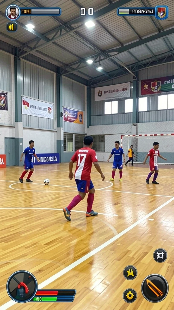 Tampilan antarmuka pengguna yang modern dan ramah.