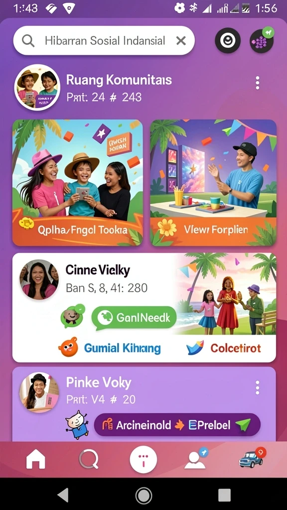 Tampilan antarmuka yang menarik dan mudah digunakan.