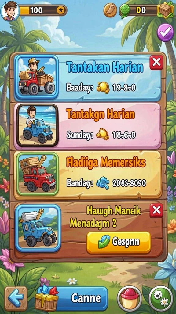 Karakter unik dengan kemampuan spesial.