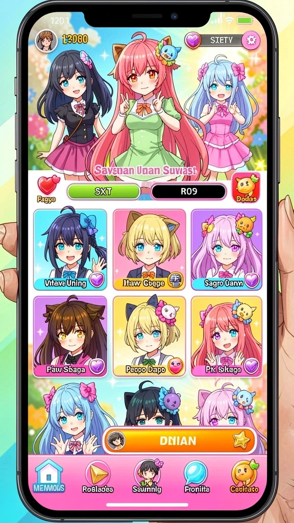 Tangkapan layar fitur multiplayer dengan teman-teman dalam pertempuran.