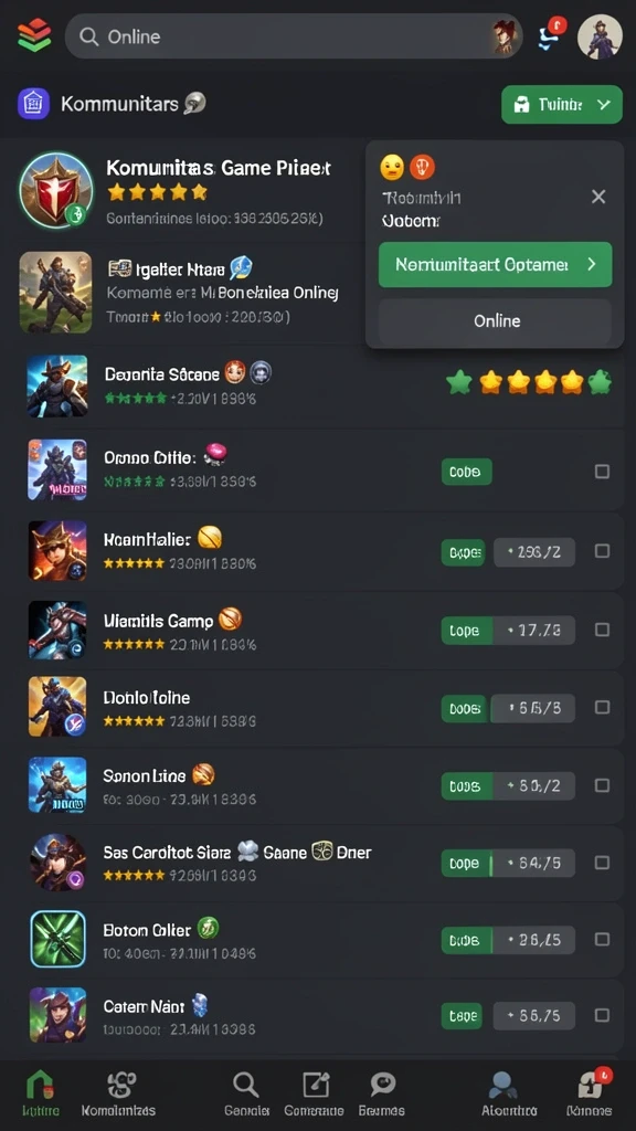 Screenshot menunjukkan karakter utama dengan latar belakang yang menakjubkan.