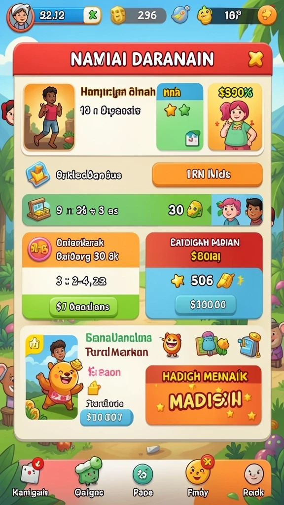 Karakter yang bisa dipilih, membuat pengalaman lebih personal.
