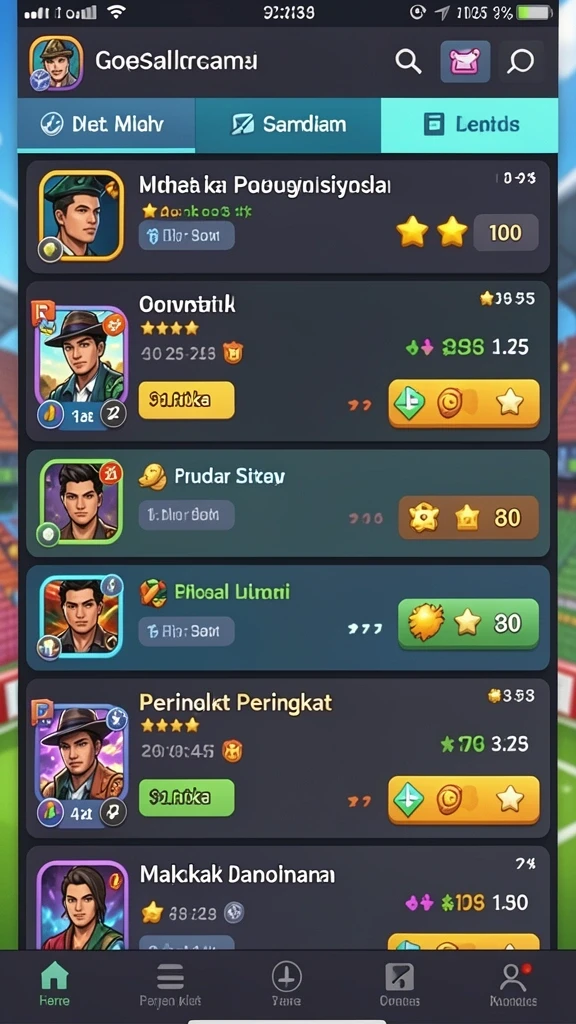 Misi yang menantang dengan hadiah menarik.