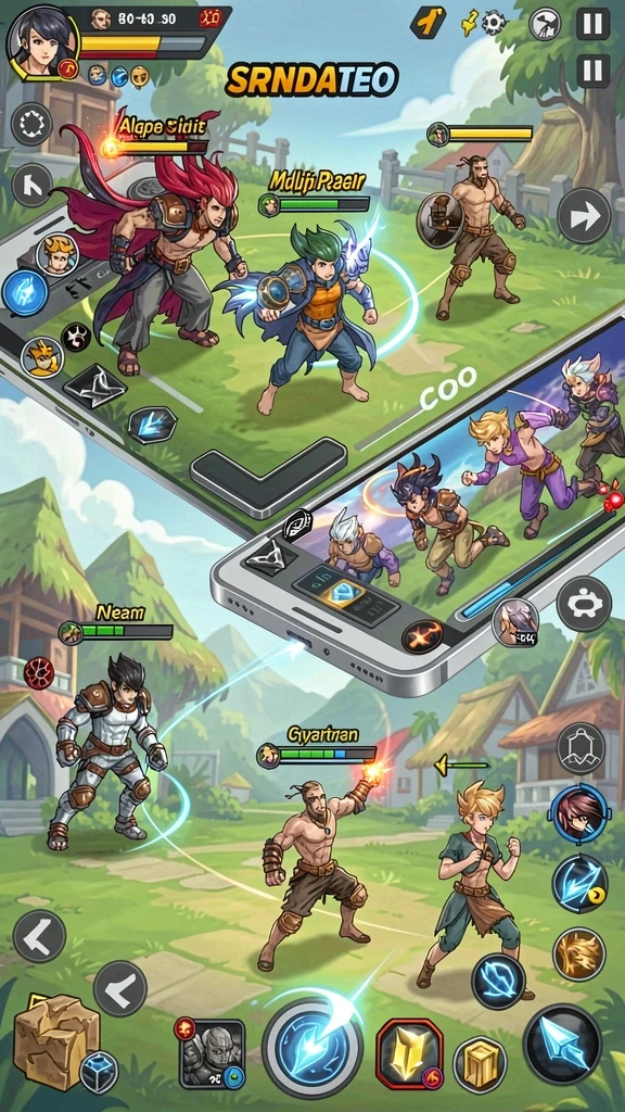 Mode multiplayer yang seru dan kompetitif.