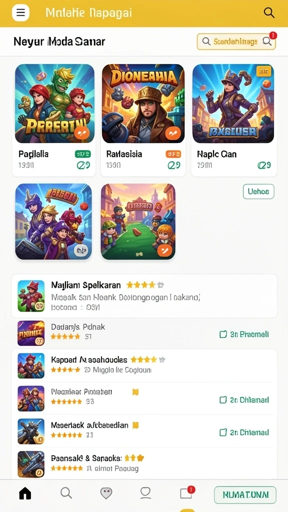 Tampilan antarmuka yang menarik dan mudah dipahami.