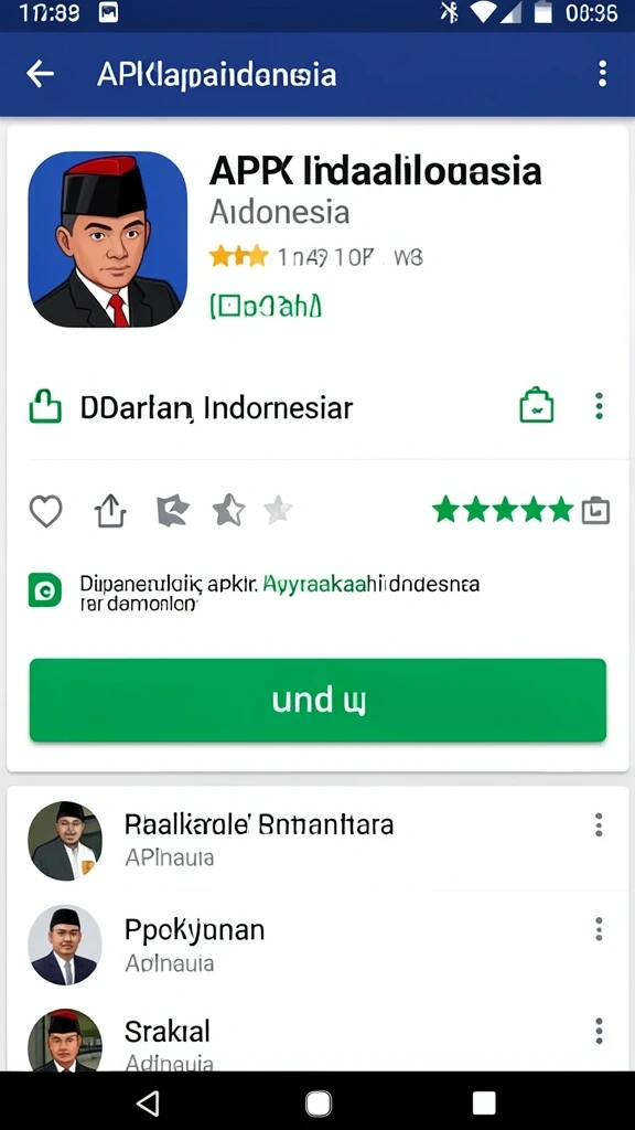 Beragam pilihan game dari berbagai genre yang sangat menghibur.