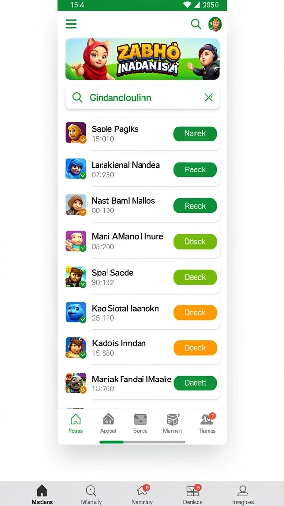 Berbagai mode permainan menarik untuk dinikmati.