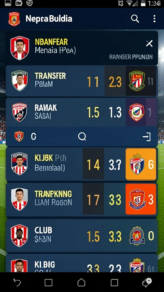 Tampilan utama aplikasi SRITOTO yang menarik dan mudah digunakan.
