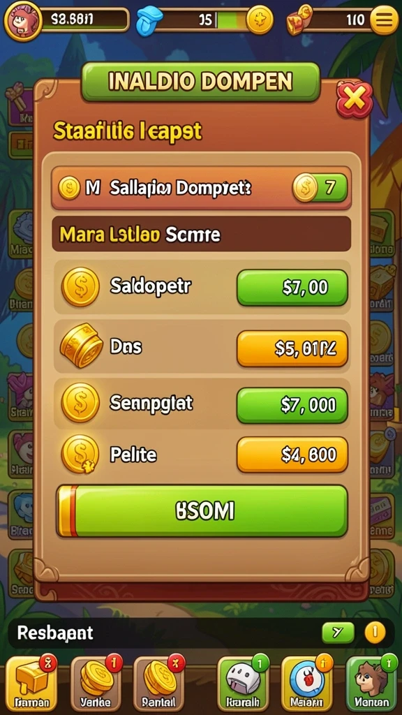 Karakter unik yang bisa dipilih pemain.