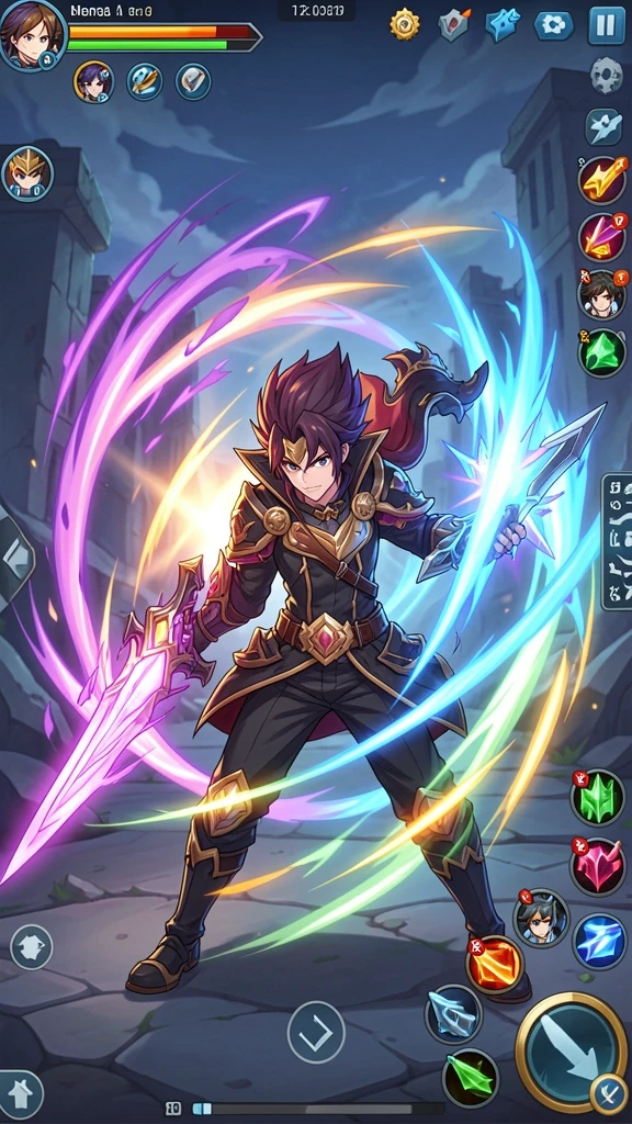 Gameplay yang seru dengan aksi mendebarkan.